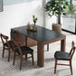 Contemporary Style Drop Leaf Dining Table Rectangle Table for Dining Room Clearhalo ' dining_table' 'Dining Tables & Seating' 'Dining Tables' 'furn' 'furn_dining_table' 'Furniture' 'furniture_dining_table' 'Kitchen & Dining Furniture' 'kitchen&dining_furn' 'kitchen' 'kitchen_dining_table' 4110896