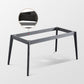 Solid Wood Mid-Century Modern Table Rectangle Sintered Stone Top Table for Dining Room Clearhalo ' dining_table' 'Dining Tables & Seating' 'Dining Tables' 'furn' 'furn_dining_table' 'Furniture' 'furniture_dining_table' 'Kitchen & Dining Furniture' 'kitchen&dining_furn' 'kitchen' 'kitchen_dining_table' 4110927