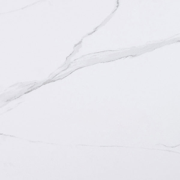 Rectangle White Tone Dining Table Sintered Stone Table Retro Modern with 4 Legs Clearhalo ' dining_table' 'Dining Tables & Seating' 'Dining Tables' 'furn' 'furn_dining_table' 'Furniture' 'furniture_dining_table' 'Kitchen & Dining Furniture' 'kitchen&dining_furn' 'kitchen' 'kitchen_dining_table' 4110951