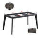Sintered Stone White Dining Table Retro Modern 4 Legs Table for Dining Room Clearhalo ' dining_table' 'Dining Tables & Seating' 'Dining Tables' 'furn' 'furn_dining_table' 'Furniture' 'furniture_dining_table' 'Kitchen & Dining Furniture' 'kitchen&dining_furn' 'kitchen' 'kitchen_dining_table' 4110965