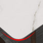 Mid-Century Modern Dining Table Rectangle Sintered Stone Dining Table with Wood Base Clearhalo ' dining_table' 'Dining Tables & Seating' 'Dining Tables' 'furn' 'furn_dining_table' 'Furniture' 'furniture_dining_table' 'Kitchen & Dining Furniture' 'kitchen&dining_furn' 'kitchen' 'kitchen_dining_table' 4111012