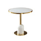 Round Stone Dining Table Traditional Luxury Dining Room Collection with Pedestal Base Cream Without Chairs Clearhalo ' dining_table' 'Dining Tables & Seating' 'Dining Tables' 'furn' 'furn_dining_table' 'Furniture' 'furniture_dining_table' 'Kitchen & Dining Furniture' 'kitchen&dining_furn' 'kitchen' 'kitchen_dining_table' 4111093