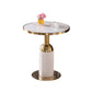 Round Stone Dining Table Traditional Luxury Dining Room Collection with Pedestal Base Gold Without Chairs Clearhalo ' dining_table' 'Dining Tables & Seating' 'Dining Tables' 'furn' 'furn_dining_table' 'Furniture' 'furniture_dining_table' 'Kitchen & Dining Furniture' 'kitchen&dining_furn' 'kitchen' 'kitchen_dining_table' 4111102