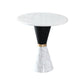 Round Stone Dining Table Traditional Luxury Dining Room Collection with Pedestal Base White Without Chairs Clearhalo ' dining_table' 'Dining Tables & Seating' 'Dining Tables' 'furn' 'furn_dining_table' 'Furniture' 'furniture_dining_table' 'Kitchen & Dining Furniture' 'kitchen&dining_furn' 'kitchen' 'kitchen_dining_table' 4111104