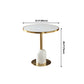 Round Stone Dining Table Traditional Luxury Dining Room Collection with Pedestal Base Clearhalo ' dining_table' 'Dining Tables & Seating' 'Dining Tables' 'furn' 'furn_dining_table' 'Furniture' 'furniture_dining_table' 'Kitchen & Dining Furniture' 'kitchen&dining_furn' 'kitchen' 'kitchen_dining_table' 4111120