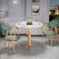Stone Dining Table Traditional Luxury Dining Site Table with Tripod Base White-Gold Without Chairs Clearhalo ' dining_table' 'Dining Tables & Seating' 'Dining Tables' 'furn' 'furn_dining_table' 'Furniture' 'furniture_dining_table' 'Kitchen & Dining Furniture' 'kitchen&dining_furn' 'kitchen' 'kitchen_dining_table' 4111169