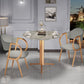 Stone Dining Table Traditional Luxury Dining Site Table with Tripod Base Gray-Gold Without Chairs Clearhalo ' dining_table' 'Dining Tables & Seating' 'Dining Tables' 'furn' 'furn_dining_table' 'Furniture' 'furniture_dining_table' 'Kitchen & Dining Furniture' 'kitchen&dining_furn' 'kitchen' 'kitchen_dining_table' 4111170