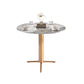 Stone Dining Table Traditional Luxury Dining Site Table with Tripod Base Pandora & Gold Without Chairs Clearhalo ' dining_table' 'Dining Tables & Seating' 'Dining Tables' 'furn' 'furn_dining_table' 'Furniture' 'furniture_dining_table' 'Kitchen & Dining Furniture' 'kitchen&dining_furn' 'kitchen' 'kitchen_dining_table' 4111172