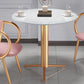Stone Dining Table Traditional Luxury Dining Site Table with Tripod Base Clearhalo ' dining_table' 'Dining Tables & Seating' 'Dining Tables' 'furn' 'furn_dining_table' 'Furniture' 'furniture_dining_table' 'Kitchen & Dining Furniture' 'kitchen&dining_furn' 'kitchen' 'kitchen_dining_table' 4111173