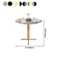 Stone Dining Table Traditional Luxury Dining Site Table with Tripod Base Clearhalo ' dining_table' 'Dining Tables & Seating' 'Dining Tables' 'furn' 'furn_dining_table' 'Furniture' 'furniture_dining_table' 'Kitchen & Dining Furniture' 'kitchen&dining_furn' 'kitchen' 'kitchen_dining_table' 4111178