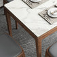 Sintered Stone Top Rectangle Table in White Medieval Modern Table with 4 Legs Clearhalo ' dining_table' 'Dining Tables & Seating' 'Dining Tables' 'furn' 'furn_dining_table' 'Furniture' 'furniture_dining_table' 'Kitchen & Dining Furniture' 'kitchen&dining_furn' 'kitchen' 'kitchen_dining_table' 4111204