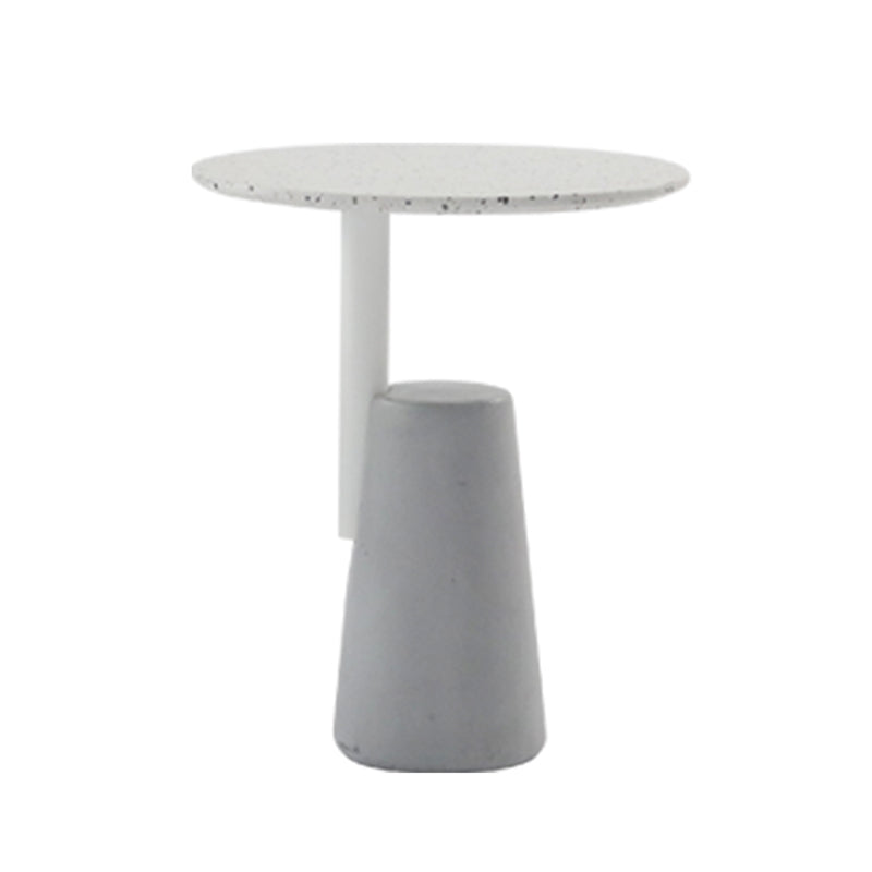 Pedestal Base Traditional Luxury Table Round Concrete Table for Dining Room Clearhalo ' dining_table' 'Dining Tables & Seating' 'Dining Tables' 'furn' 'furn_dining_table' 'Furniture' 'furniture_dining_table' 'Kitchen & Dining Furniture' 'kitchen&dining_furn' 'kitchen' 'kitchen_dining_table' 4111221