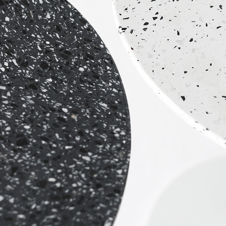 Pedestal Base Traditional Luxury Table Round Concrete Table for Dining Room Clearhalo ' dining_table' 'Dining Tables & Seating' 'Dining Tables' 'furn' 'furn_dining_table' 'Furniture' 'furniture_dining_table' 'Kitchen & Dining Furniture' 'kitchen&dining_furn' 'kitchen' 'kitchen_dining_table' 4111222