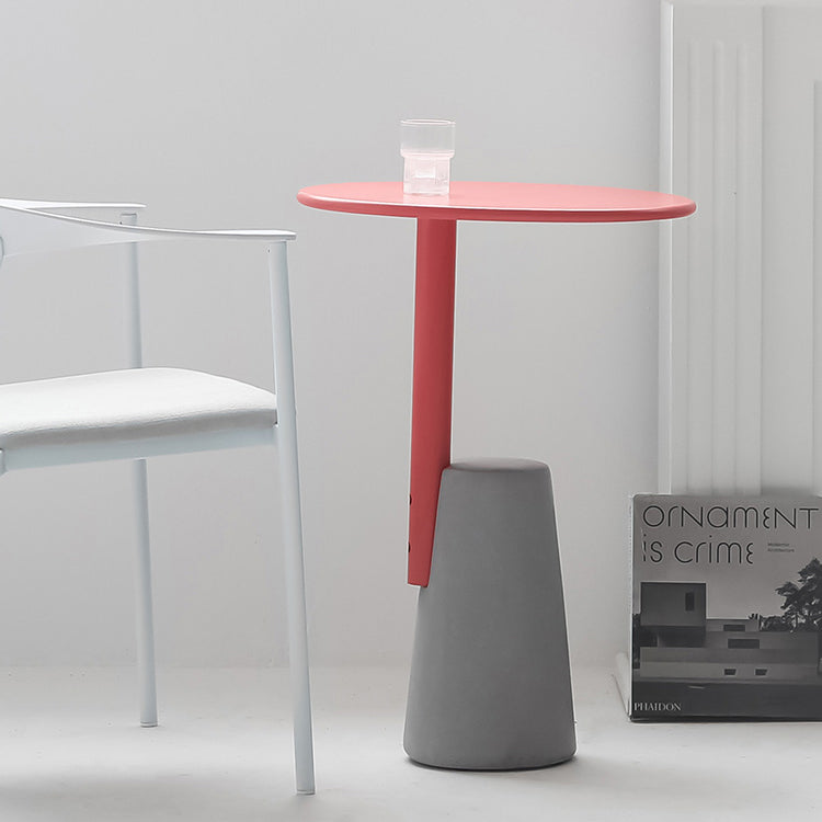 Pedestal Base Traditional Luxury Table Round Concrete Table for Dining Room Clearhalo ' dining_table' 'Dining Tables & Seating' 'Dining Tables' 'furn' 'furn_dining_table' 'Furniture' 'furniture_dining_table' 'Kitchen & Dining Furniture' 'kitchen&dining_furn' 'kitchen' 'kitchen_dining_table' 4111227