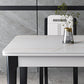 Mid-Century Rectangle Dining Table Sintered Stone Table with 4 Legs Base Clearhalo ' dining_table' 'Dining Tables & Seating' 'Dining Tables' 'furn' 'furn_dining_table' 'Furniture' 'furniture_dining_table' 'Kitchen & Dining Furniture' 'kitchen&dining_furn' 'kitchen' 'kitchen_dining_table' 4111239
