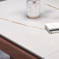Mid-Century Modern Rectangle Dining Table Sintered Stone Table with 4 Legs Base Clearhalo ' dining_table' 'Dining Tables & Seating' 'Dining Tables' 'furn' 'furn_dining_table' 'Furniture' 'furniture_dining_table' 'Kitchen & Dining Furniture' 'kitchen&dining_furn' 'kitchen' 'kitchen_dining_table' 4111260