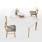 Midcentury Rectangle Dining Table Sintered Stone Table with 4 Legs Wood Base Clearhalo ' dining_table' 'Dining Tables & Seating' 'Dining Tables' 'furn' 'furn_dining_table' 'Furniture' 'furniture_dining_table' 'Kitchen & Dining Furniture' 'kitchen&dining_furn' 'kitchen' 'kitchen_dining_table' 4111277