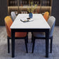 Rectangle Dining Site Table Midcentury Style Stone Dining Room Collection for Indoor Clearhalo ' dining_table' 'Dining Tables & Seating' 'Dining Tables' 'furn' 'furn_dining_table' 'Furniture' 'furniture_dining_table' 'Kitchen & Dining Furniture' 'kitchen&dining_furn' 'kitchen' 'kitchen_dining_table' 4111309