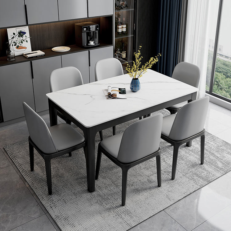 Midcentury Style Dining Room Collection 4 Legs Dining Site Table for Dining Room Clearhalo ' dining_table' 'Dining Tables & Seating' 'Dining Tables' 'furn' 'furn_dining_table' 'Furniture' 'furniture_dining_table' 'Kitchen & Dining Furniture' 'kitchen&dining_furn' 'kitchen' 'kitchen_dining_table' 4111322