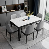 Midcentury Style Dining Room Collection 4 Legs Dining Site Table for Dining Room Clearhalo ' dining_table' 'Dining Tables & Seating' 'Dining Tables' 'furn' 'furn_dining_table' 'Furniture' 'furniture_dining_table' 'Kitchen & Dining Furniture' 'kitchen&dining_furn' 'kitchen' 'kitchen_dining_table' 4111322