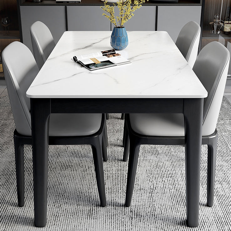 Midcentury Style Dining Room Collection 4 Legs Dining Site Table for Dining Room Clearhalo ' dining_table' 'Dining Tables & Seating' 'Dining Tables' 'furn' 'furn_dining_table' 'Furniture' 'furniture_dining_table' 'Kitchen & Dining Furniture' 'kitchen&dining_furn' 'kitchen' 'kitchen_dining_table' 4111323