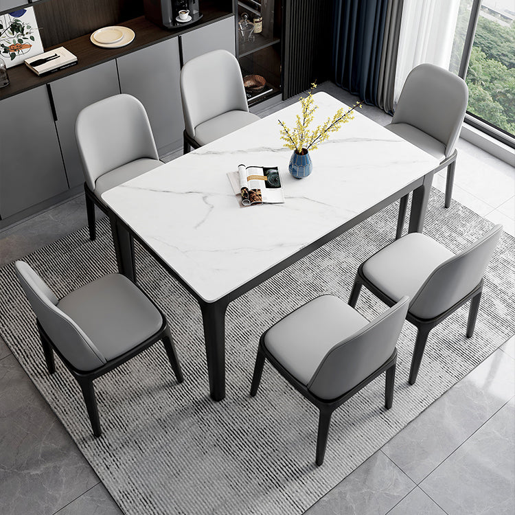 Midcentury Style Dining Room Collection 4 Legs Dining Site Table for Dining Room Clearhalo ' dining_table' 'Dining Tables & Seating' 'Dining Tables' 'furn' 'furn_dining_table' 'Furniture' 'furniture_dining_table' 'Kitchen & Dining Furniture' 'kitchen&dining_furn' 'kitchen' 'kitchen_dining_table' 4111324