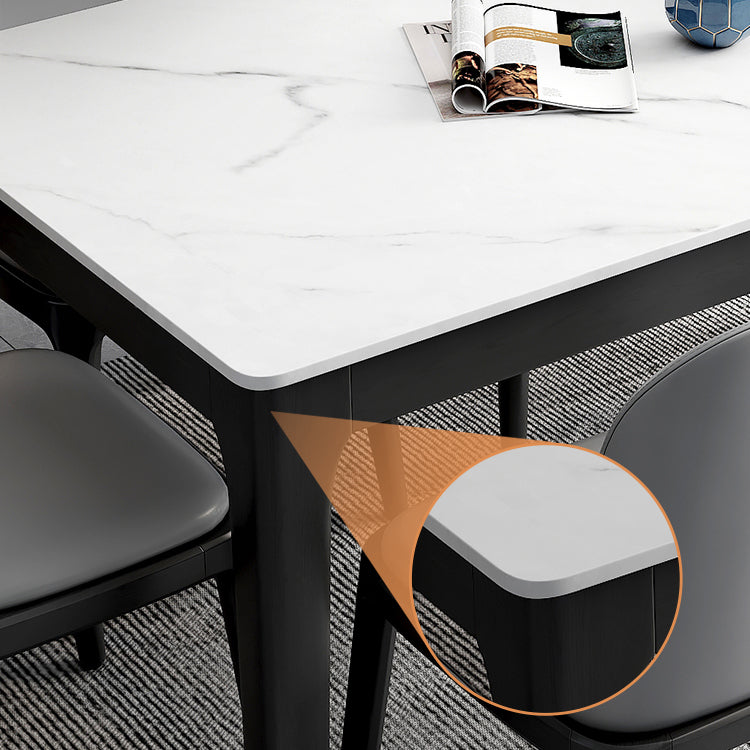 Midcentury Style Dining Room Collection 4 Legs Dining Site Table for Dining Room Clearhalo ' dining_table' 'Dining Tables & Seating' 'Dining Tables' 'furn' 'furn_dining_table' 'Furniture' 'furniture_dining_table' 'Kitchen & Dining Furniture' 'kitchen&dining_furn' 'kitchen' 'kitchen_dining_table' 4111327