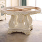 Solid Wood Victorian Round Table Marble Table with Pedestal Base Clearhalo ' dining_table' 'Dining Tables & Seating' 'Dining Tables' 'furn' 'furn_dining_table' 'Furniture' 'furniture_dining_table' 'Kitchen & Dining Furniture' 'kitchen&dining_furn' 'kitchen' 'kitchen_dining_table' 4111391