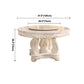 Solid Wood Victorian Round Table Marble Table with Pedestal Base Clearhalo ' dining_table' 'Dining Tables & Seating' 'Dining Tables' 'furn' 'furn_dining_table' 'Furniture' 'furniture_dining_table' 'Kitchen & Dining Furniture' 'kitchen&dining_furn' 'kitchen' 'kitchen_dining_table' 4111397