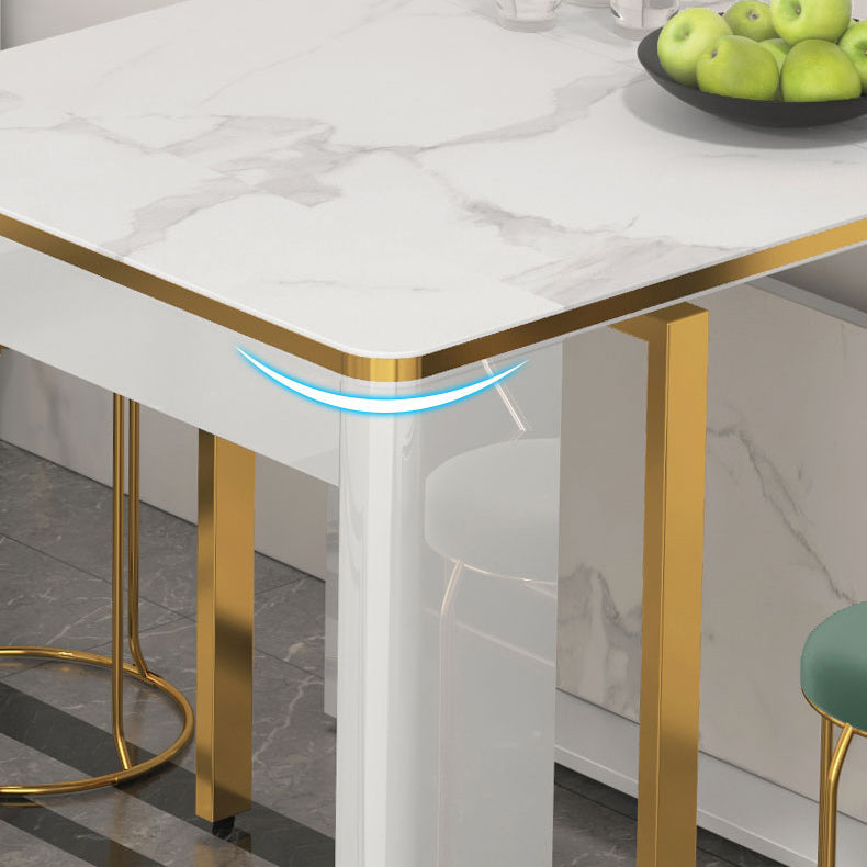 31.49''W Foldable Dining Table for Restaurant Medieval Modern Rectangle Table with 5 Legs Clearhalo ' dining_table' 'Dining Tables & Seating' 'Dining Tables' 'furn' 'furn_dining_table' 'Furniture' 'furniture_dining_table' 'Kitchen & Dining Furniture' 'kitchen&dining_furn' 'kitchen' 'kitchen_dining_table' 4111421