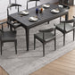 Stone Dining Site Table Midcentury Style Rectangle Dining Table for Kitchen Home Clearhalo ' dining_table' 'Dining Tables & Seating' 'Dining Tables' 'furn' 'furn_dining_table' 'Furniture' 'furniture_dining_table' 'Kitchen & Dining Furniture' 'kitchen&dining_furn' 'kitchen' 'kitchen_dining_table' 4111546