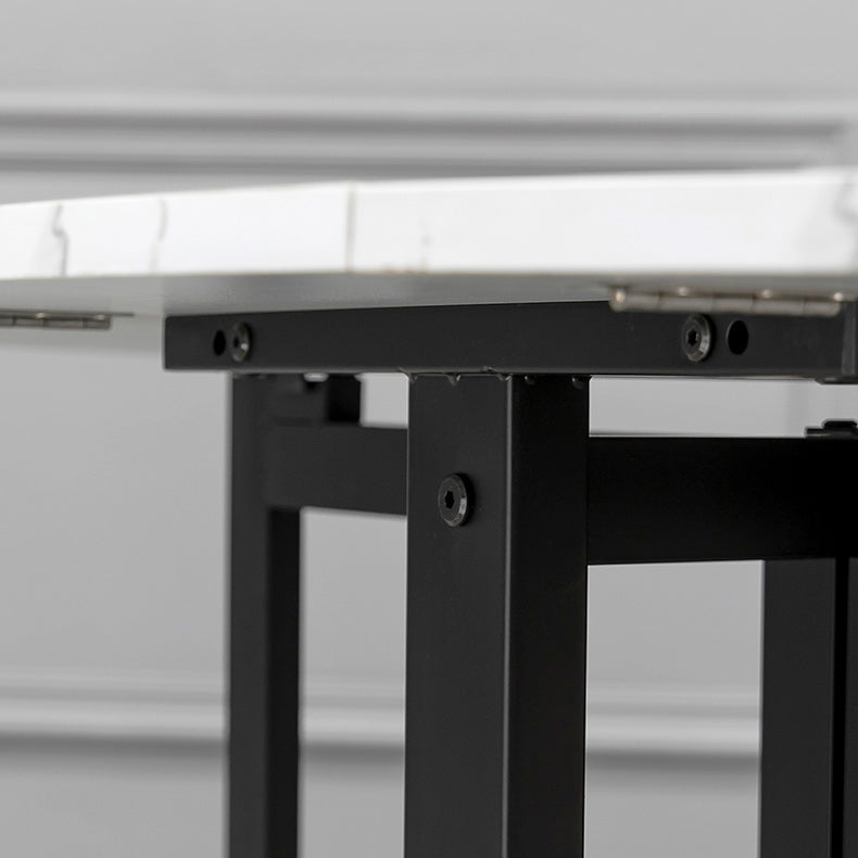 Round Dining Table Mid-Century Style Trestle Base Table for Dining Room Clearhalo ' dining_table' 'Dining Tables & Seating' 'Dining Tables' 'Furniture' 'furniture_dining_table' 'Kitchen & Dining Furniture' 'kitchen&dining_furn' 'kitchen' 'kitchen_dining_table' 4111719