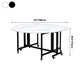 Round Dining Table Mid-Century Style Trestle Base Table for Dining Room Clearhalo ' dining_table' 'Dining Tables & Seating' 'Dining Tables' 'Furniture' 'furniture_dining_table' 'Kitchen & Dining Furniture' 'kitchen&dining_furn' 'kitchen' 'kitchen_dining_table' 4111731