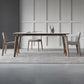 Sintered Stone Rectangle Table Medieval Modern White Table with 4 Legs for Restaurant Clearhalo ' dining_table' 'Dining Tables & Seating' 'Dining Tables' 'furn' 'furn_dining_table' 'Furniture' 'furniture_dining_table' 'Kitchen & Dining Furniture' 'kitchen&dining_furn' 'kitchen' 'kitchen_dining_table' 4111745