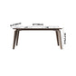 Sintered Stone Rectangle Table Medieval Modern White Table with 4 Legs for Restaurant Clearhalo ' dining_table' 'Dining Tables & Seating' 'Dining Tables' 'furn' 'furn_dining_table' 'Furniture' 'furniture_dining_table' 'Kitchen & Dining Furniture' 'kitchen&dining_furn' 'kitchen' 'kitchen_dining_table' 4111761