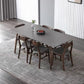Medieval Modern Sintered Stone Table Rectangle Grey Dining Table with Wooden 4 Legs Clearhalo ' dining_table' 'Dining Tables & Seating' 'Dining Tables' 'furn' 'furn_dining_table' 'Furniture' 'furniture_dining_table' 'Kitchen & Dining Furniture' 'kitchen&dining_furn' 'kitchen' 'kitchen_dining_table' 4111763