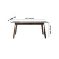 Medieval Modern Sintered Stone Table Rectangle Grey Dining Table with Wooden 4 Legs Clearhalo ' dining_table' 'Dining Tables & Seating' 'Dining Tables' 'furn' 'furn_dining_table' 'Furniture' 'furniture_dining_table' 'Kitchen & Dining Furniture' 'kitchen&dining_furn' 'kitchen' 'kitchen_dining_table' 4111773
