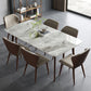 Sintered Stone Dining Table Mid-Century Style 4 Legs Rectangle Table for Dining Room Clearhalo ' dining_table' 'Dining Tables & Seating' 'Dining Tables' 'furn' 'furn_dining_table' 'Furniture' 'furniture_dining_table' 'Kitchen & Dining Furniture' 'kitchen&dining_furn' 'kitchen' 'kitchen_dining_table' 4111791