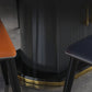 Glam Sintered Stone Top Table Round Shape Standard Dining Table for Kitchen Clearhalo ' dining_table' 'Dining Tables & Seating' 'Dining Tables' 'furn' 'furn_dining_table' 'Furniture' 'furniture_dining_table' 'Kitchen & Dining Furniture' 'kitchen&dining_furn' 'kitchen' 'kitchen_dining_table' 4111813