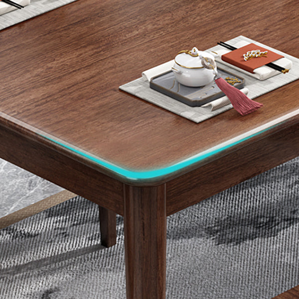 Traditional Luxury Dining Table Solid Wood Rectangle Dining Table for Home Use Clearhalo ' dining_table' 'Dining Tables & Seating' 'Dining Tables' 'furn' 'furn_dining_table' 'Furniture' 'furniture_dining_table' 'Kitchen & Dining Furniture' 'kitchen&dining_furn' 'kitchen' 'kitchen_dining_table' 4111841