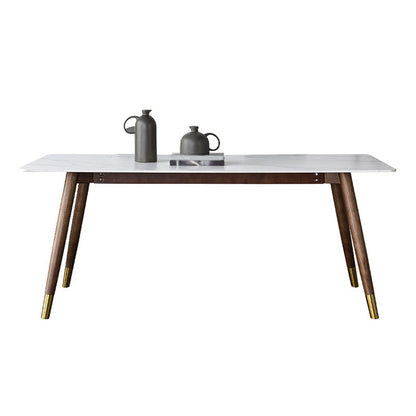 Medieval Modern Rectangle Dining Table Sintered Stone Table with 4 Legs for Restaurant Without Chairs Clearhalo ' dining_table' 'Dining Tables & Seating' 'Dining Tables' 'furn' 'furn_dining_table' 'Furniture' 'furniture_dining_table' 'Kitchen & Dining Furniture' 'kitchen&dining_furn' 'kitchen' 'kitchen_dining_table' 4111851