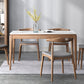 Mid-Century Modern Rectangle Dining Table Sintered Stone Table with 4 Legs Wood Base Clearhalo ' dining_table' 'Dining Tables & Seating' 'Dining Tables' 'furn' 'furn_dining_table' 'Furniture' 'furniture_dining_table' 'Kitchen & Dining Furniture' 'kitchen&dining_furn' 'kitchen' 'kitchen_dining_table' 4111865