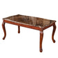 Solid Wood Victorian Rectangular Table Indoor Table with 4 Legs Brown Without Chairs Clearhalo ' dining_table' 'Dining Tables & Seating' 'Dining Tables' 'furn' 'furn_dining_table' 'Furniture' 'furniture_dining_table' 'Kitchen & Dining Furniture' 'kitchen&dining_furn' 'kitchen' 'kitchen_dining_table' 4111943