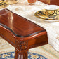 Solid Wood Victorian Rectangular Table Indoor Table with 4 Legs Clearhalo ' dining_table' 'Dining Tables & Seating' 'Dining Tables' 'furn' 'furn_dining_table' 'Furniture' 'furniture_dining_table' 'Kitchen & Dining Furniture' 'kitchen&dining_furn' 'kitchen' 'kitchen_dining_table' 4111945