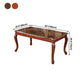 Solid Wood Victorian Rectangular Table Indoor Table with 4 Legs Clearhalo ' dining_table' 'Dining Tables & Seating' 'Dining Tables' 'furn' 'furn_dining_table' 'Furniture' 'furniture_dining_table' 'Kitchen & Dining Furniture' 'kitchen&dining_furn' 'kitchen' 'kitchen_dining_table' 4111952