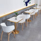 Metal Traditional Luxury Table Pedestal Base Table for Kitchen and Dining Room Clearhalo ' dining_table' 'Dining Tables & Seating' 'Dining Tables' 'furn' 'furn_dining_table' 'Furniture' 'furniture_dining_table' 'Kitchen & Dining Furniture' 'kitchen&dining_furn' 'kitchen' 'kitchen_dining_table' 4111961