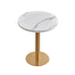 23.6-inch Traditional Luxury Table Dining Metal Pedestal Table Round Ivory Without Chairs Clearhalo ' dining_table' 'Dining Tables & Seating' 'Dining Tables' 'furn' 'furn_dining_table' 'Furniture' 'furniture_dining_table' 'Kitchen & Dining Furniture' 'kitchen&dining_furn' 'kitchen' 'kitchen_dining_table' 4111994