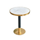 23.6-inch Traditional Luxury Table Dining Metal Pedestal Table Round White Without Chairs Clearhalo ' dining_table' 'Dining Tables & Seating' 'Dining Tables' 'furn' 'furn_dining_table' 'Furniture' 'furniture_dining_table' 'Kitchen & Dining Furniture' 'kitchen&dining_furn' 'kitchen' 'kitchen_dining_table' 4111998