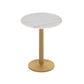 Traditional Luxury Dining Table White Sintered Stone Table with Metal Base Round Without Chairs Clearhalo ' dining_table' 'Dining Tables & Seating' 'Dining Tables' 'furn' 'furn_dining_table' 'Furniture' 'furniture_dining_table' 'Kitchen & Dining Furniture' 'kitchen&dining_furn' 'kitchen' 'kitchen_dining_table' 4112126