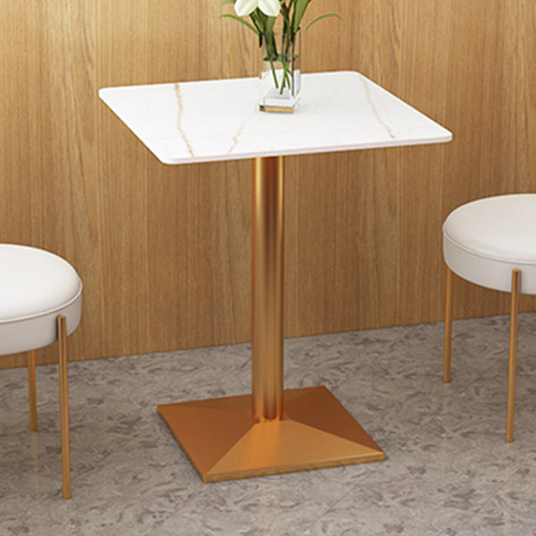 Traditional Luxury Dining Table White Sintered Stone Table with Metal Base Clearhalo ' dining_table' 'Dining Tables & Seating' 'Dining Tables' 'furn' 'furn_dining_table' 'Furniture' 'furniture_dining_table' 'Kitchen & Dining Furniture' 'kitchen&dining_furn' 'kitchen' 'kitchen_dining_table' 4112137
